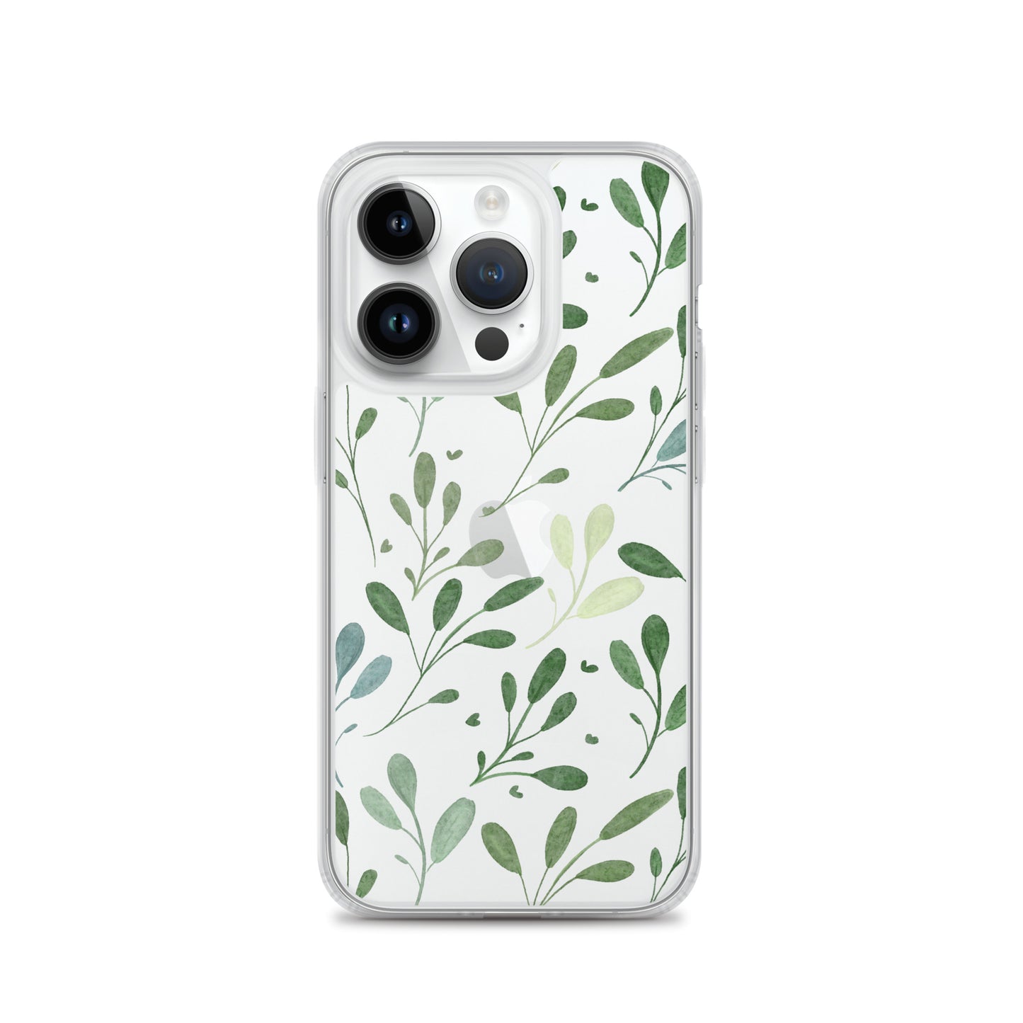 Botanical Sage Clear iPhone Case - iPhone 15-11 All Sizes