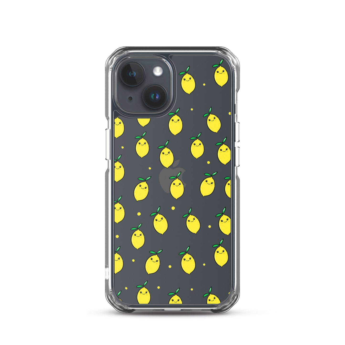 Silly Lemons Clear Phone Case - iPhone 15-11 All Sizes