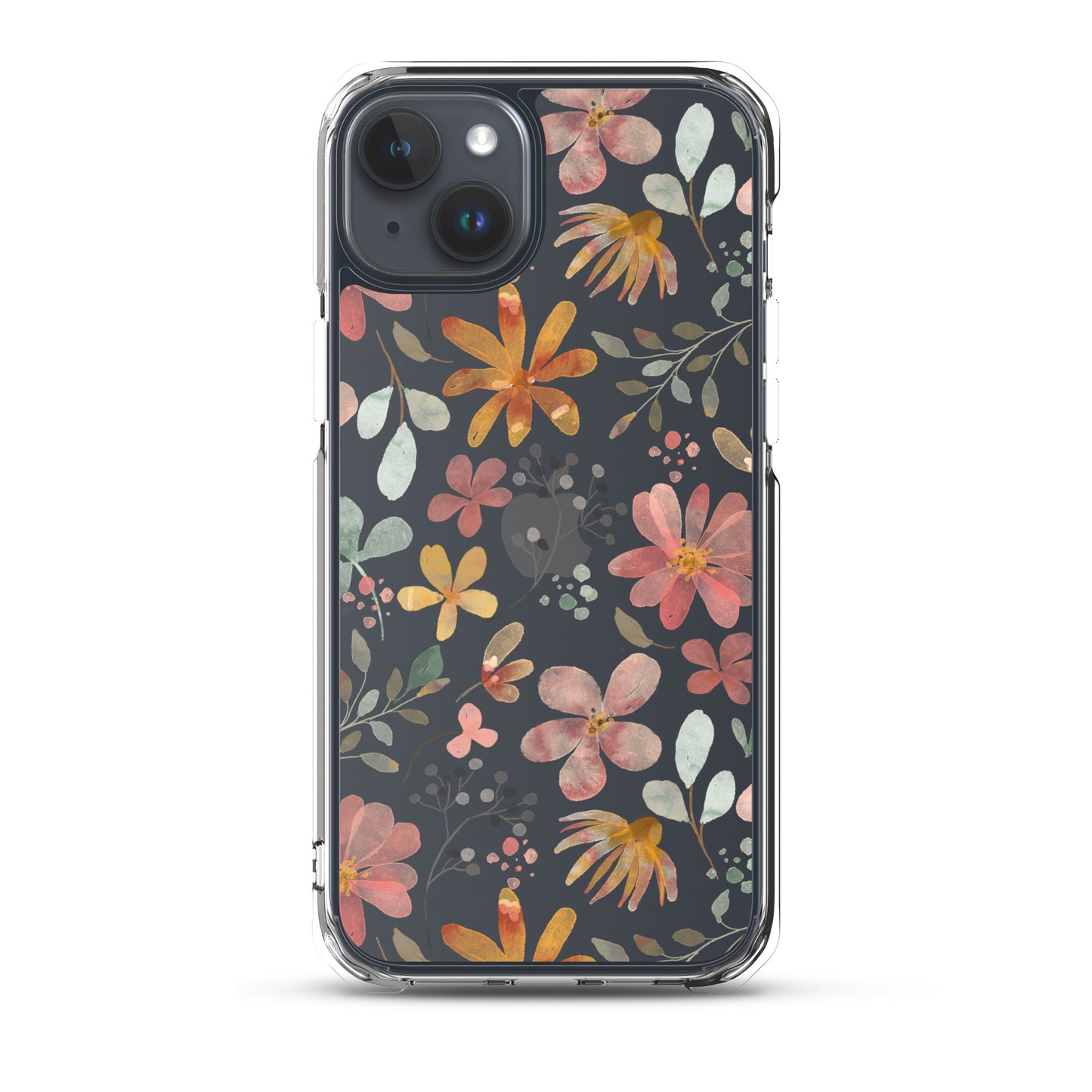 Aesthetic Floral Clear iPhone Case - iPhone 15-11 All Sizes