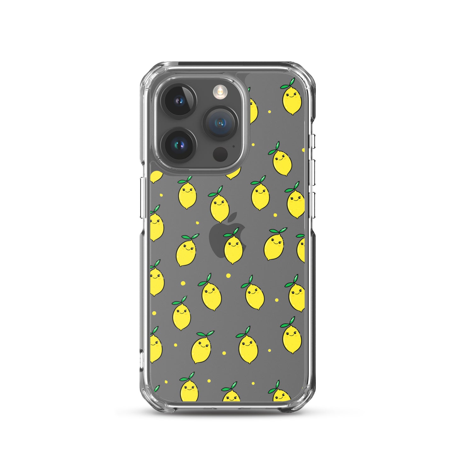 Silly Lemons Clear Phone Case - iPhone 15-11 All Sizes