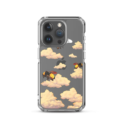 Flower Boy Clear iPhone Case - iPhone 15-11 All Sizes