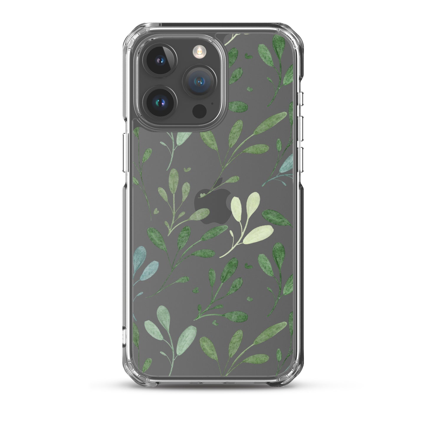 Botanical Sage Clear iPhone Case - iPhone 15-11 All Sizes