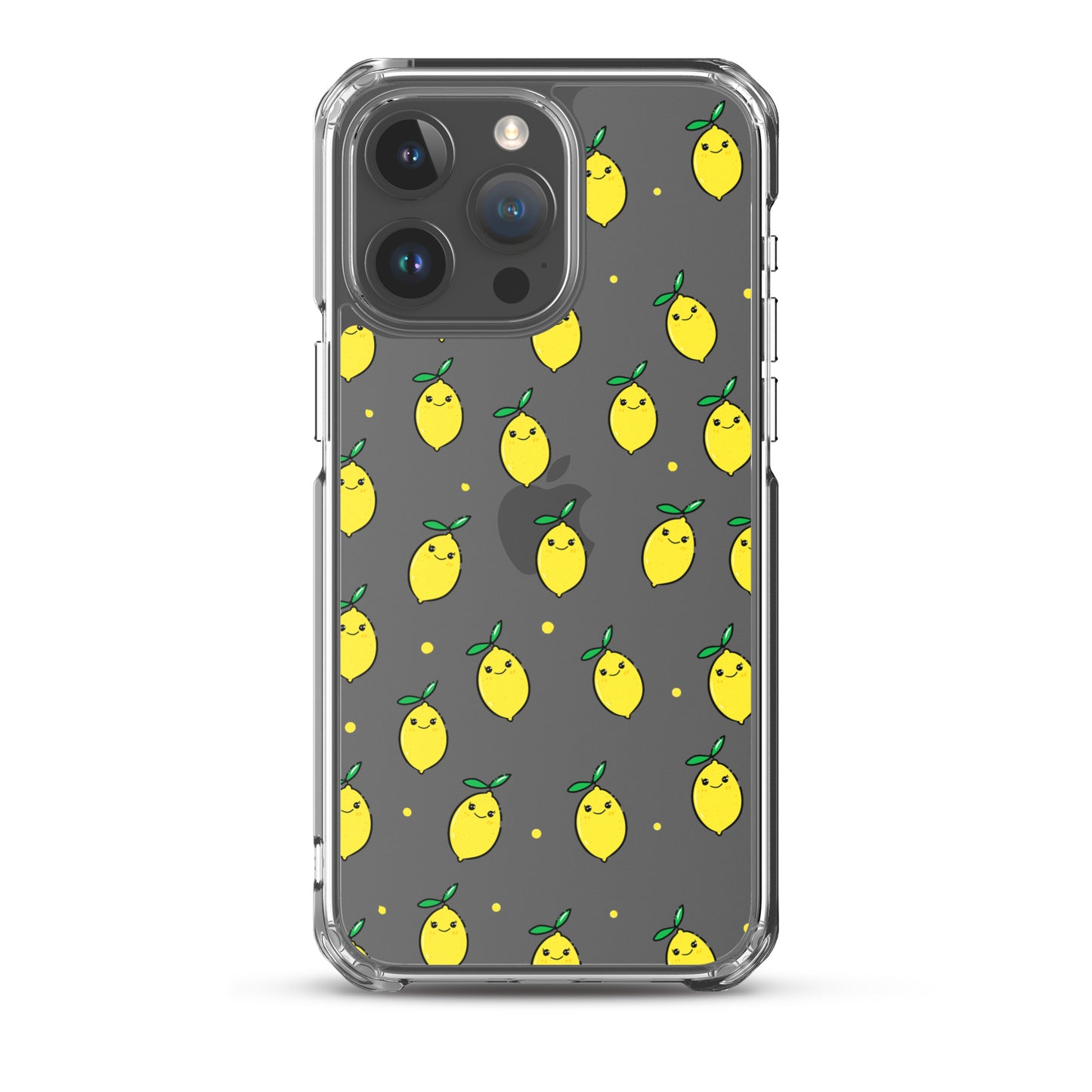 Silly Lemons Clear Phone Case - iPhone 15-11 All Sizes