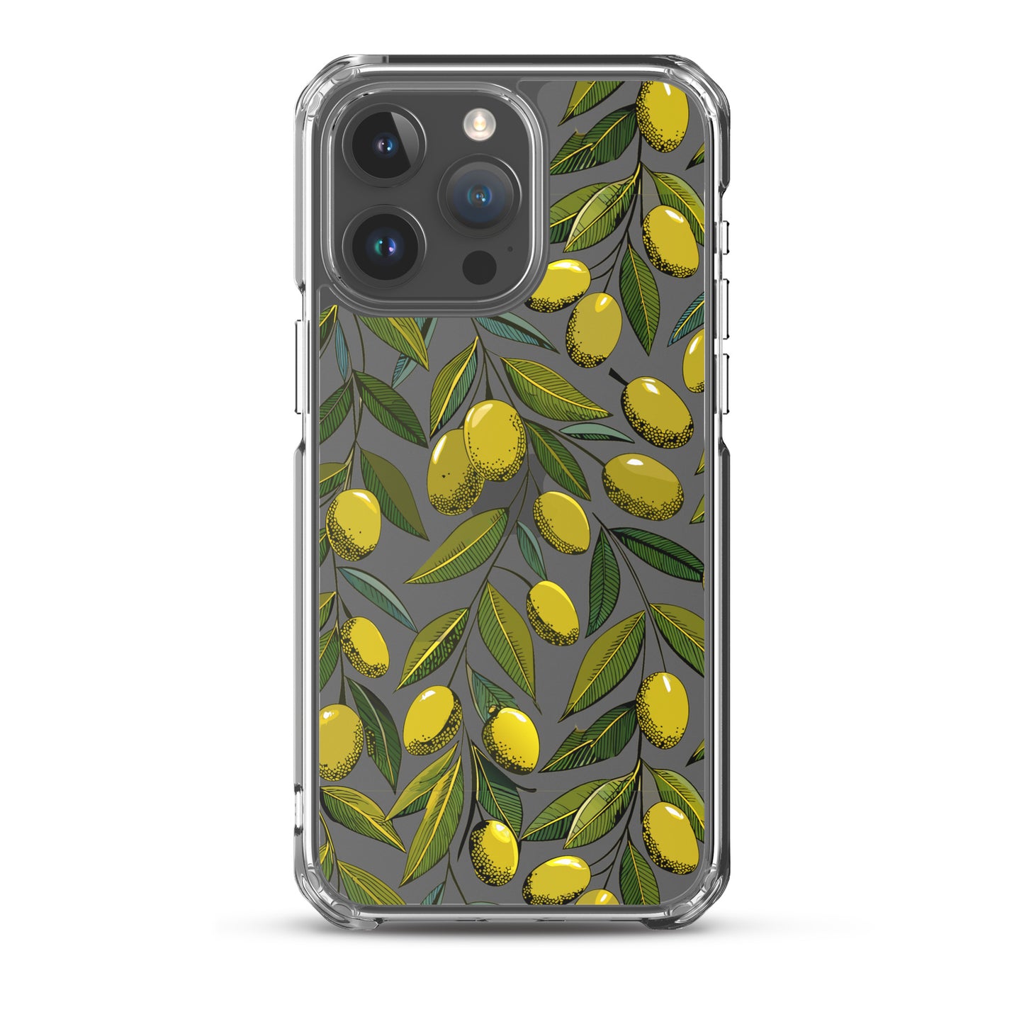 Fruit Tree Painting Clear iPhone Case - iPhone 15-11 All Sizes